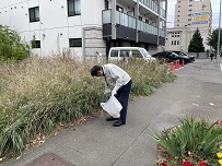 清掃の様子