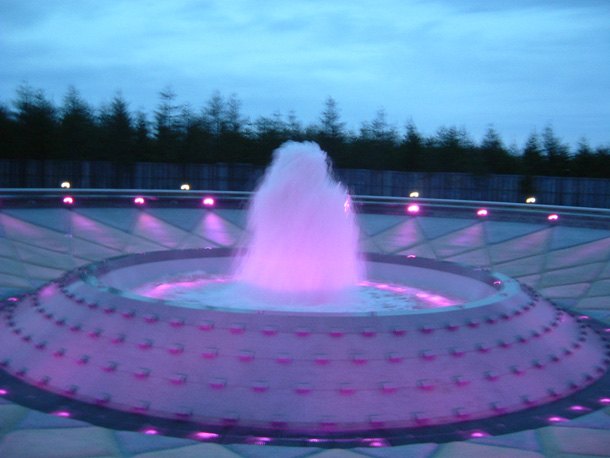 モエレ沼公園「海の噴水」